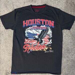 Houston Livestock Show & Rodeo Grey T-Shirt